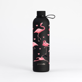 Flamingo Water Bottle (1 Litre) Pulse - Carbon Black