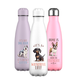 Frases originales de perros Botellas de agua por raza