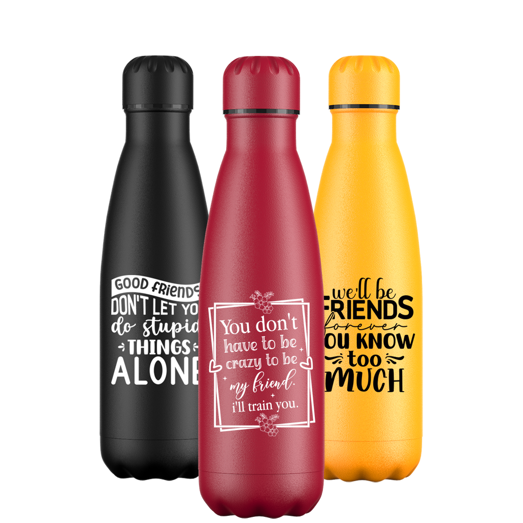 Original Best Friend Quotes Water Bottle