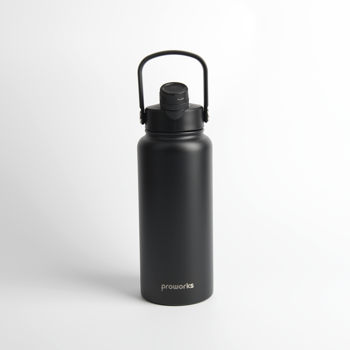 Switch 1L Water Bottle with Straw – Stealth Black