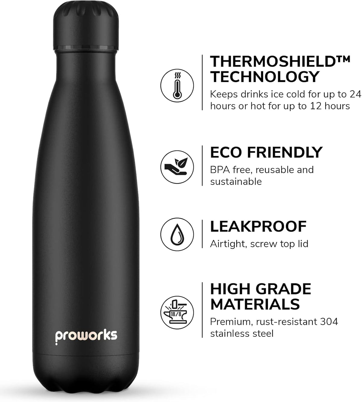 32 oz Bouteille d'eau en acier inoxydable isolée sous vide 32 oz Bouteille d'eau en acier inoxydable isolée sous vide