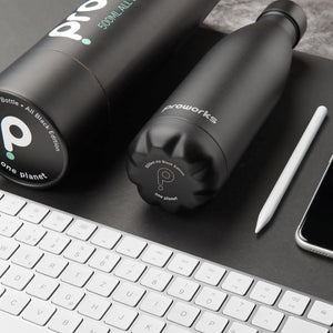 Borraccia originale tutta nera