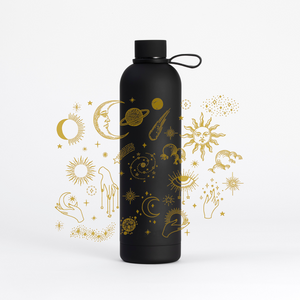 Celestial Water Bottle (1 Litre) Pulse - Carbon Black