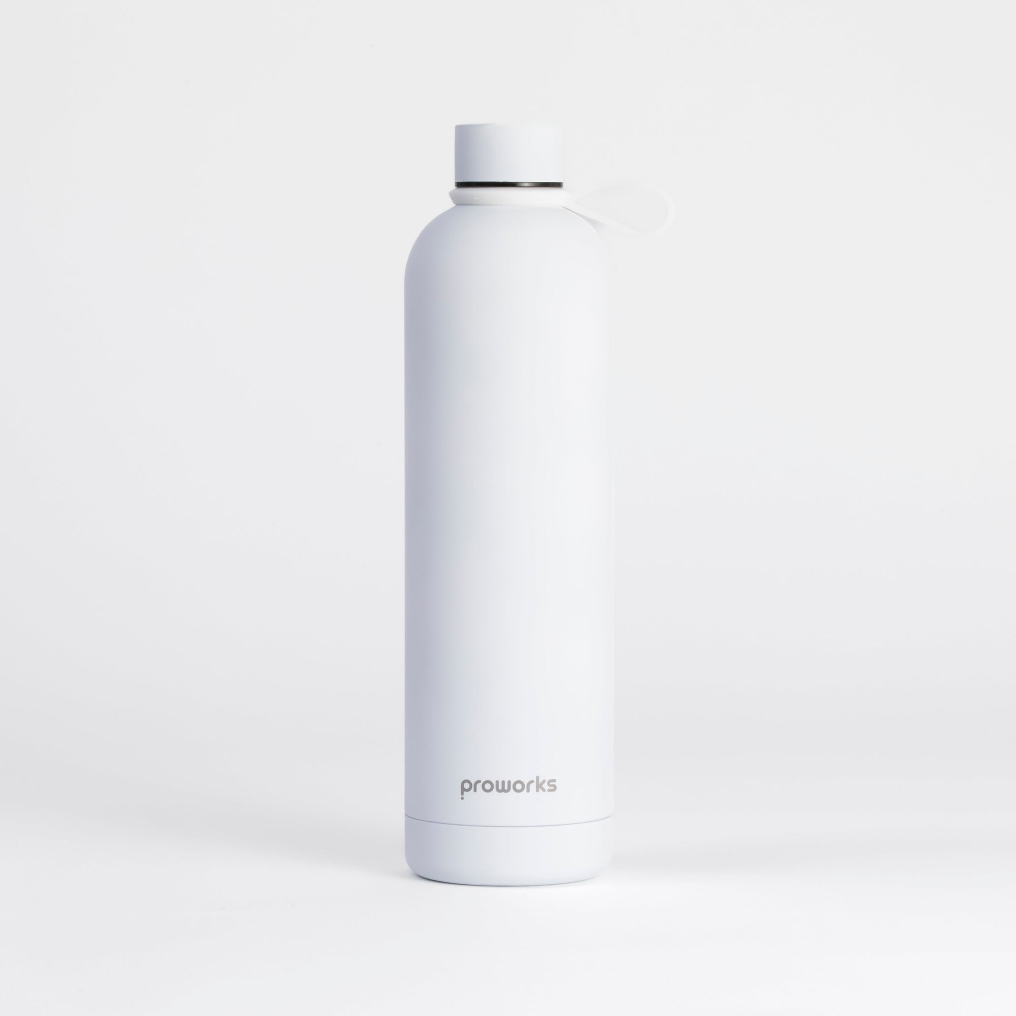 Proworks Pulse 1 Litre Water Bottle - Pure White