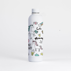 Unicorn Water Bottle (1 Litre) Pulse - Pure White