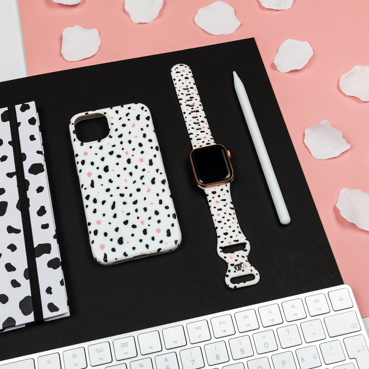 Dalmatian print 2025 apple watch band