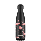 Proworks Flamingo Water Bottle Pattern