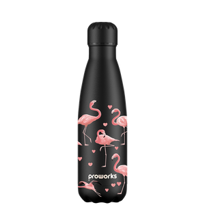 Proworks Flamingo Water Bottle Pattern
