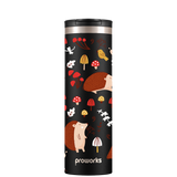 Todo el erizo negro Taza de viaje
