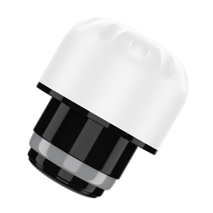 All White Water Bottle Lid