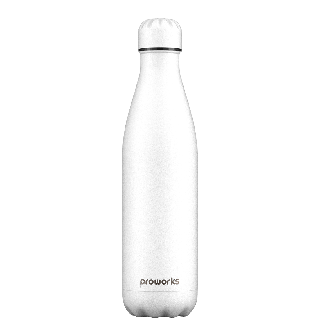 Original All White Water Bottle Proworks Bottles