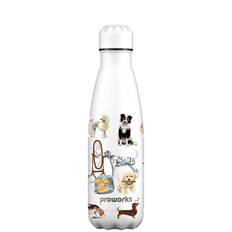 Dogs Tail Water Bottle Pattern