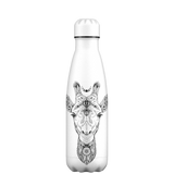 Original Aztec Giraffe Water Bottle Pattern