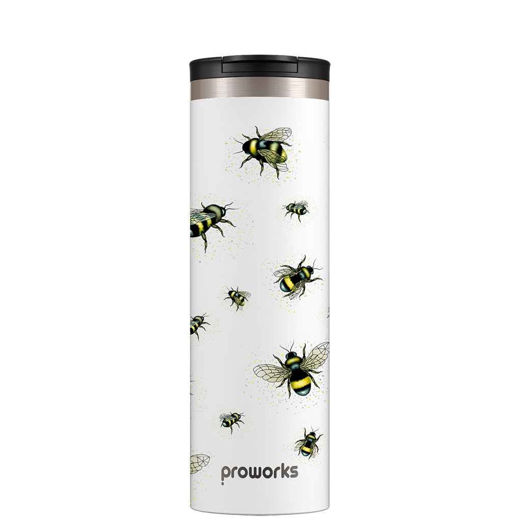 Toute abeille blanche Mug de voyage