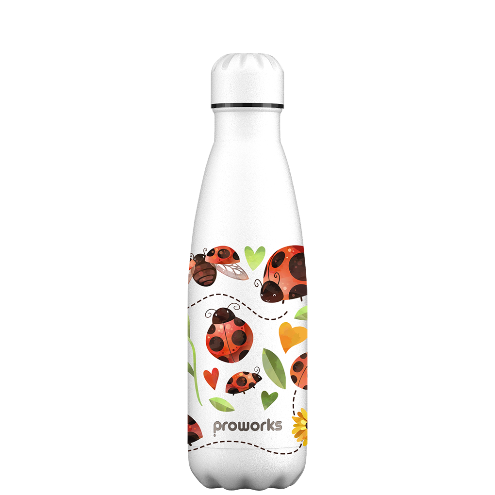 Ladybird Water Bottle Pattern