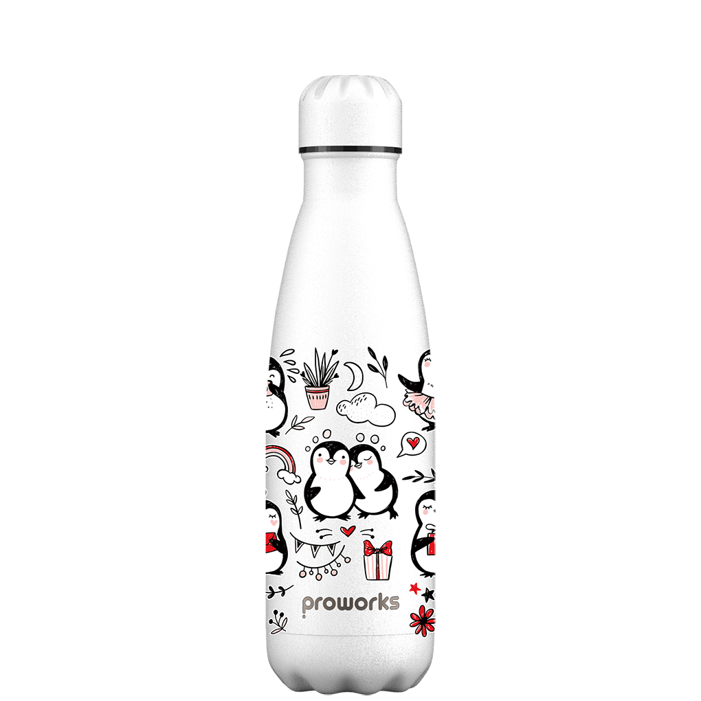 Original Penguin Huddle Water Bottle Pattern