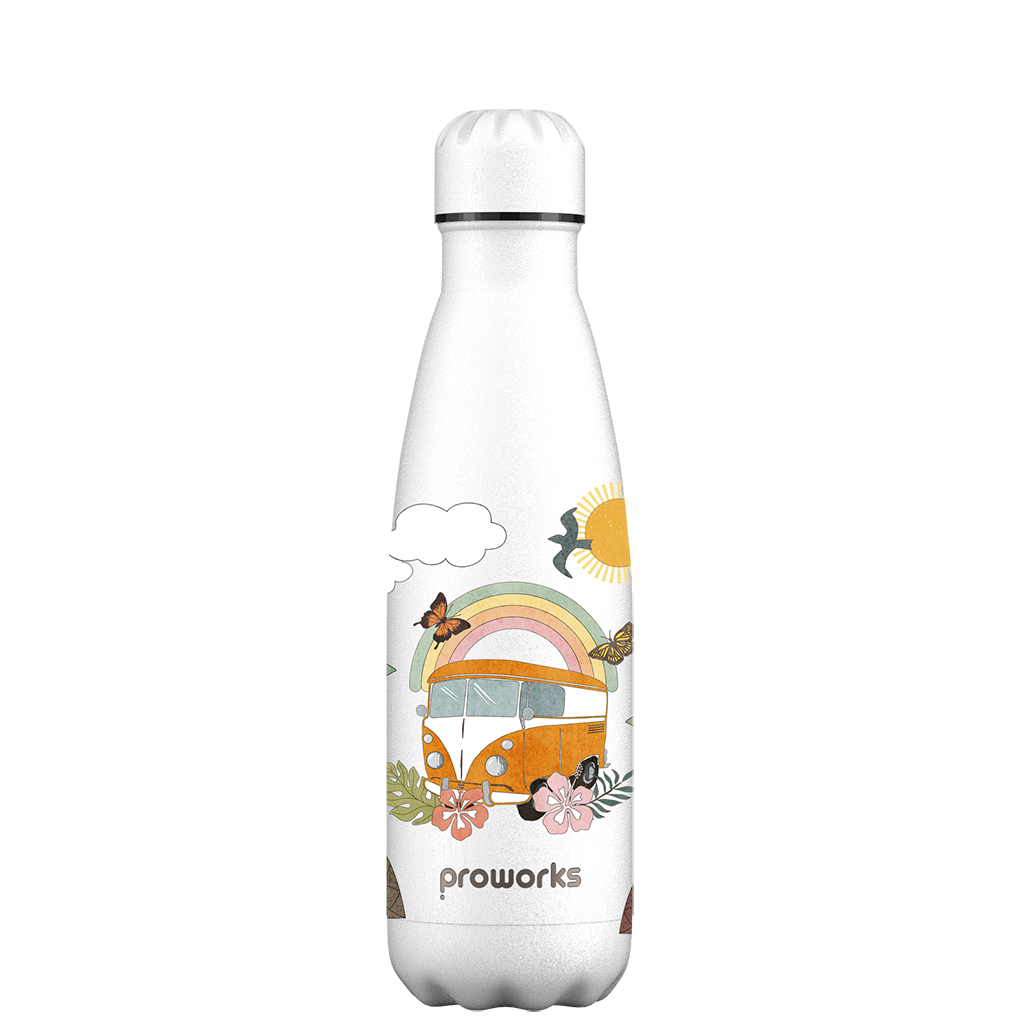 Originales Retro-Roadtrip-Muster