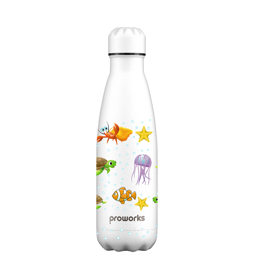 Original Underwater Water Bottle Pattern