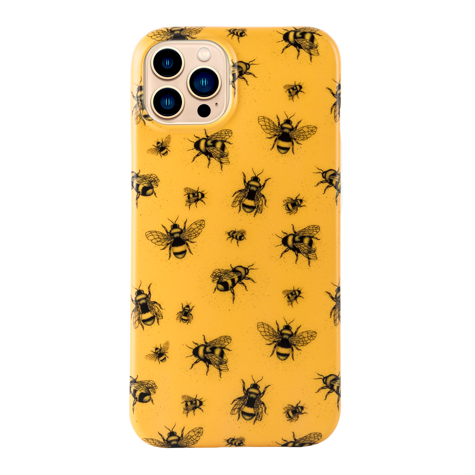 Bees Pattern iPhone Case
