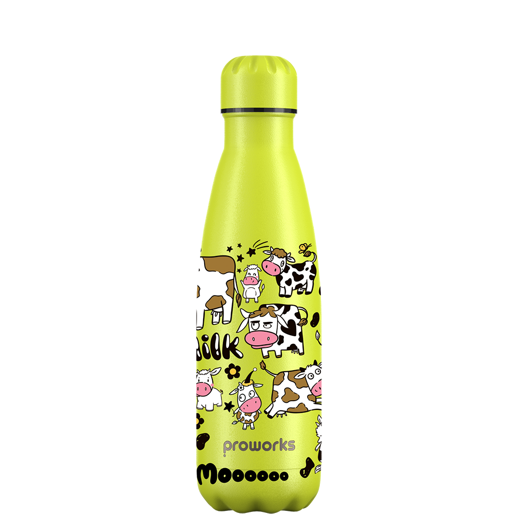Original Cows are Legendairy Water Bottle Pattern