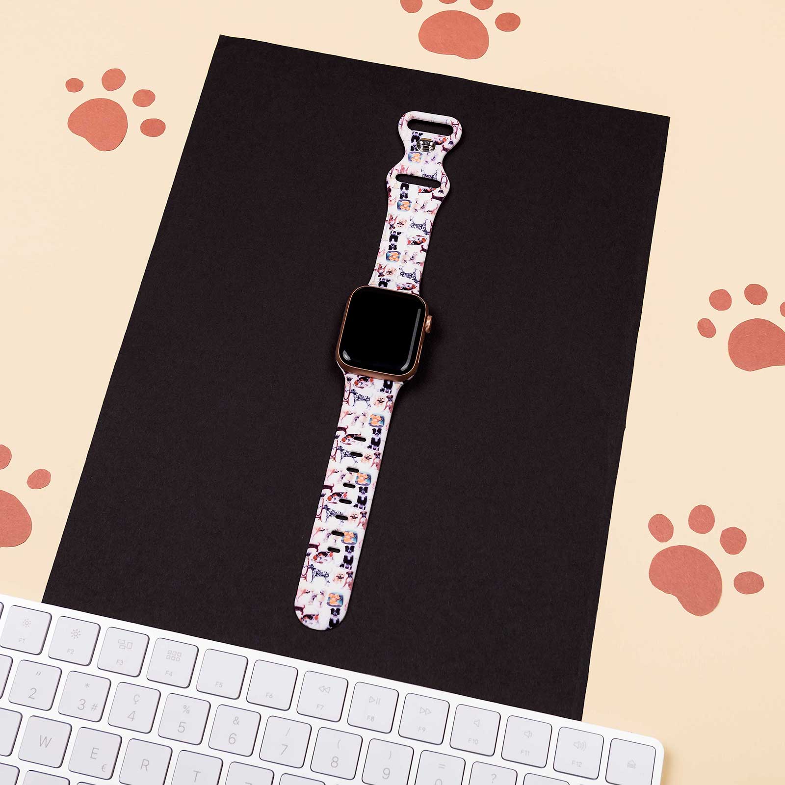 Correa para Apple Watch con cola de perro