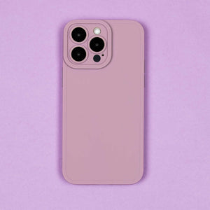 iPhone-Hülle aus Silikon – Lavendel