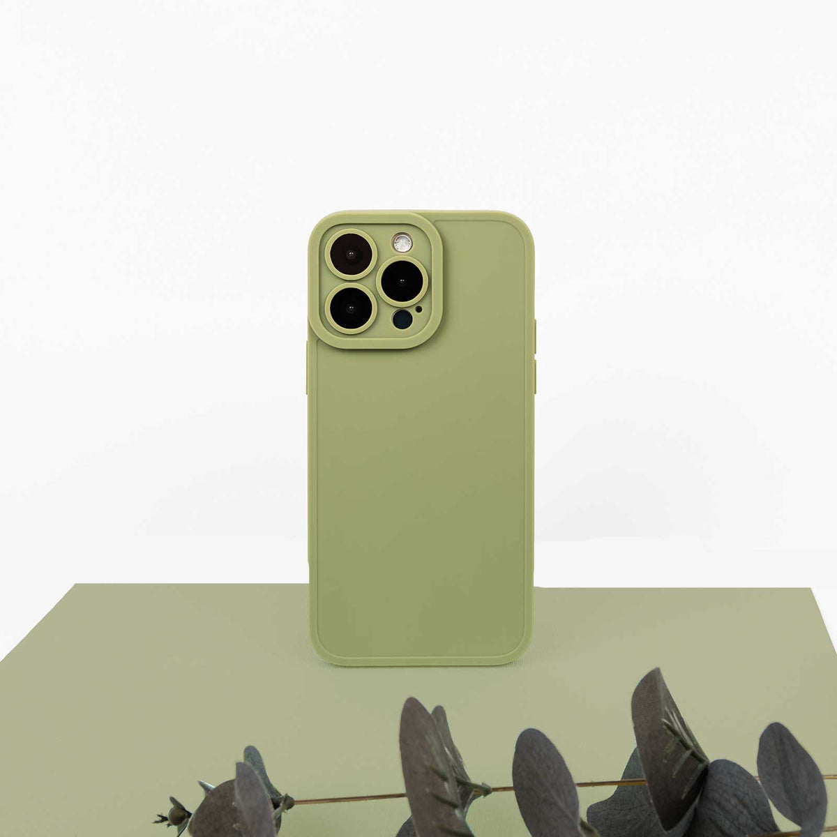 Funda de silicona para iPhone - Salvia