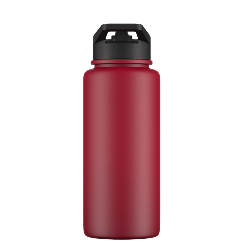 Botella de agua con pajita - Gen 2 Uva Orgánica