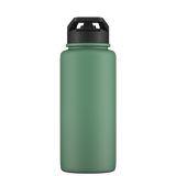 Water bottle with straw - Gen 2 Pine Green