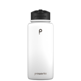 Borraccia con cannuccia - Gen 2 Pure White