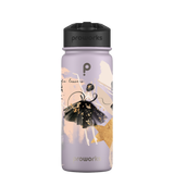 Bottiglia d'acqua con cannuccia - Modello di ballerina di danza classica Gen 2