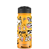 Bottiglia d'acqua con cannuccia - Modello leggendario delle mucche di seconda generazione