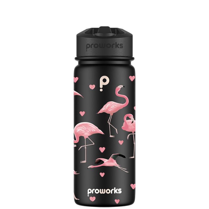 Borraccia con cannuccia - Modello Flamingo Gen 2
