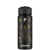Water bottle with straw - Gen 2 Peace Of Mind Pattern