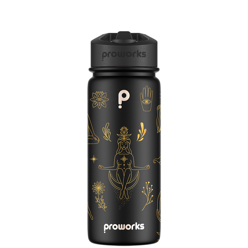 Water bottle with straw - Gen 2 Peace Of Mind Pattern