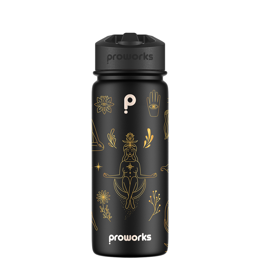 Botella de agua con pajita - Gen 2 Peace Of Mind Pattern