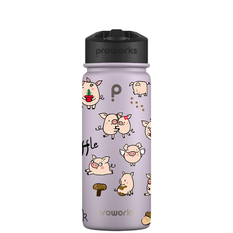 Bottiglia d'acqua con cannuccia - Modello Gen 2 Pig Of The Bunch