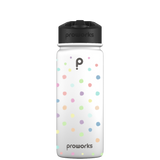 Borraccia con cannuccia - Motivo a pois Gen 2