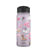 Gourde avec paille - Gen 2 Rabbit Romance Pattern