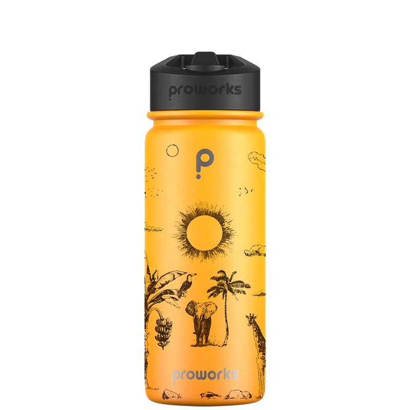 Borraccia con cannuccia - Gen 2 Safari Sunrise Pattern