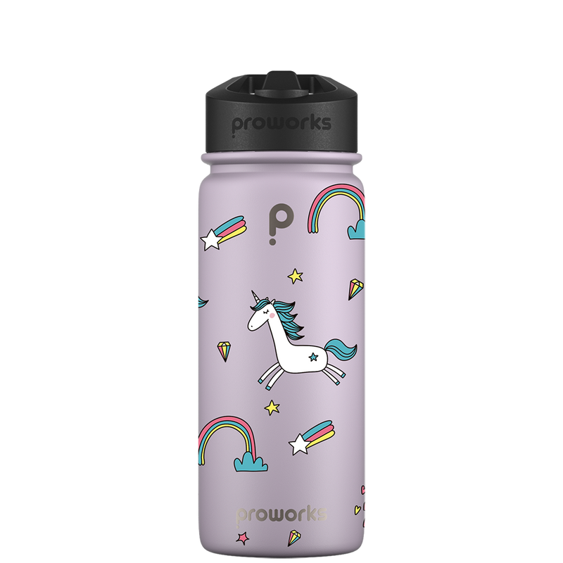 Borraccia con cannuccia - Modello Unicorn Paradise Gen 2