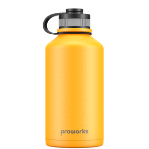 Botella de agua de 2 litros - Amarillo suave