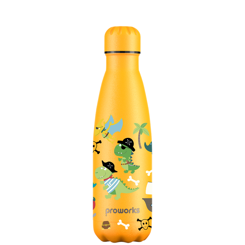 Original Dino Pirates Water Bottle Pattern