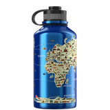 Botella de agua de 2 litros - Mapa mundial