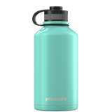 Botella de agua de 2 litros - Verde metalizado