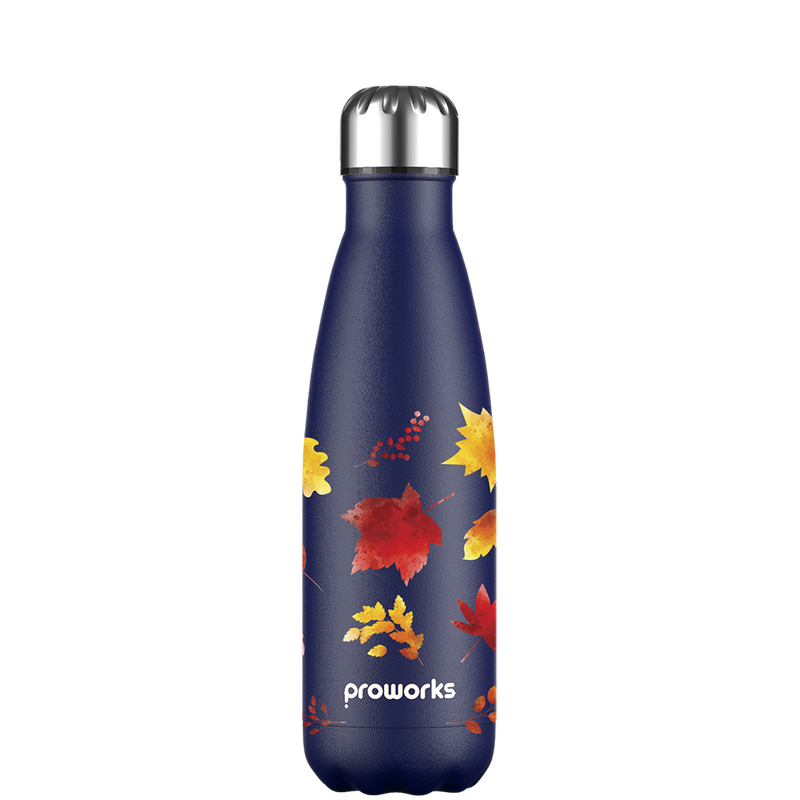 Original Autumn Leaves Water Bottle Pattern