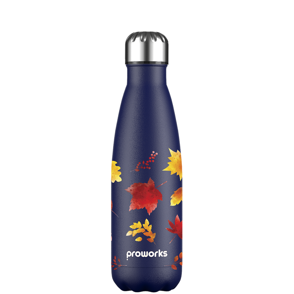 Original Autumn Leaves Water Bottle Pattern