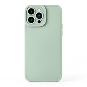 Custodia in silicone per iPhone - verde menta