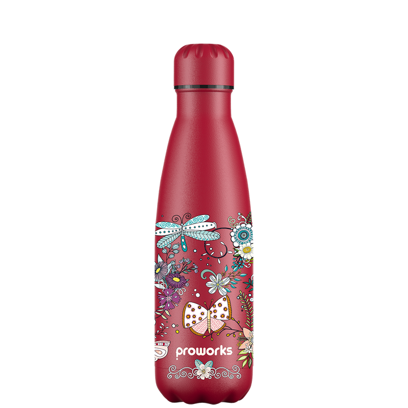 Original Butterfly Beauty Water Bottle Pattern