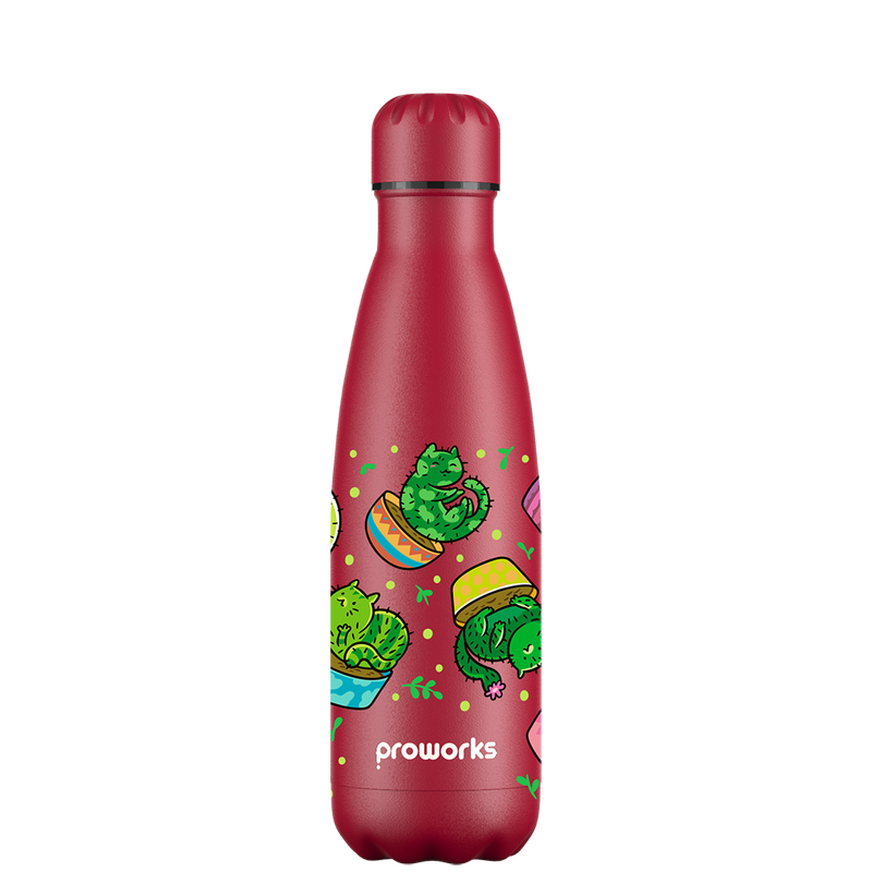 Original Catcus Water Bottle Pattern